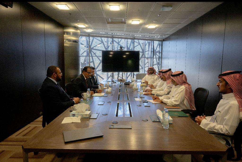 بحيبح يبحث مع المشرف العام للبرنامج السعودي تعزيز التعاون الصحي