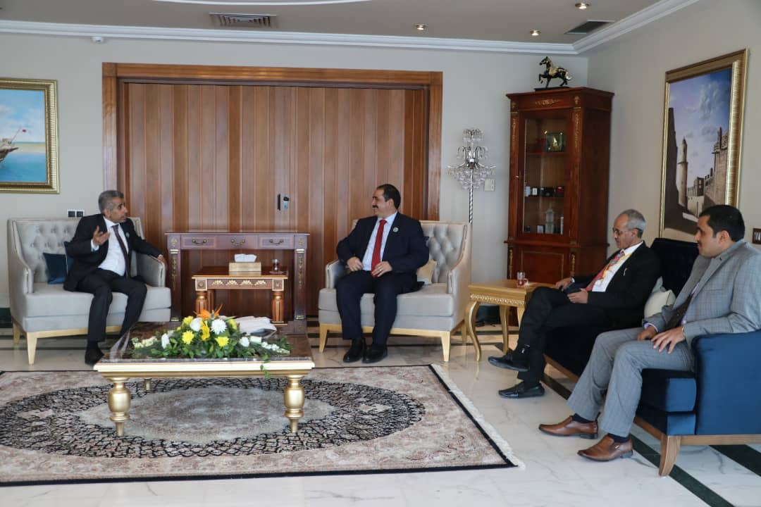 اللواء حيدان يلتقي الأمين العام لمجلس وزراء الداخلية العرب