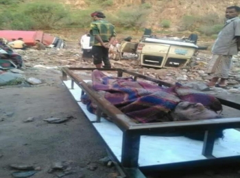 وفاة 20 شخص جراء الامطار والسيول الجارفة في تعز