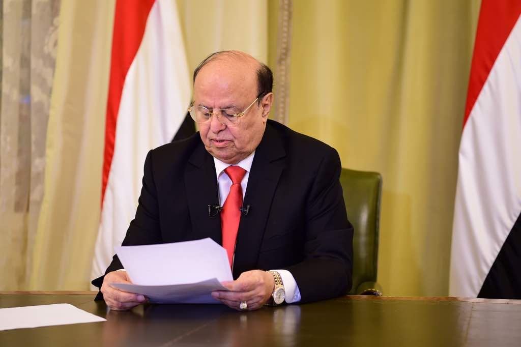 الرئيس هادي يخاطب سكان صنعاء .. وهذا ما قاله!