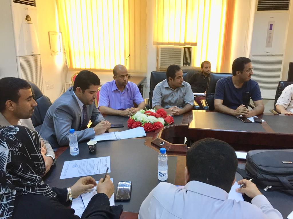 البنك المركز يناقش مع شركات الصرافة الية عمل شبكات الحوالات المالية والالتزام بالضوابط