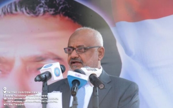   في مهرجان حاشد للمؤتمر الشعبي العام.. محافظ الحديدة يدعو "المشتركة" لاستكمال تحرير الساحل الغربي