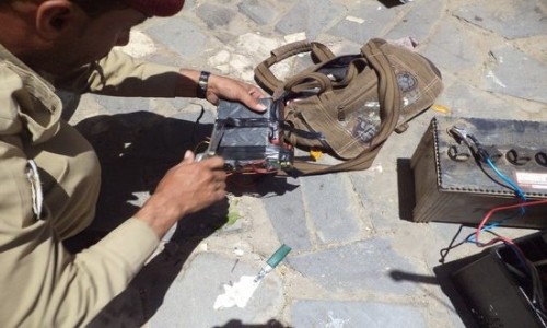 تفكيك عبوة ناسفة كانت تستهدف قوات الحزام الأمني في أبين  