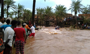 الأمم المتحدة : أكثر من 90 ألف شخص في اليمن تضرروا من فيضانات الامطار