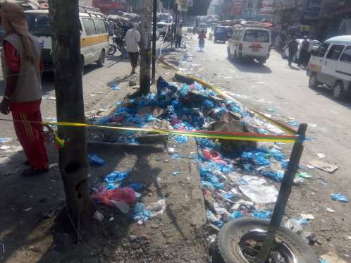 مقتل وجرح 5 مدنيين بانفجار عبوة ناسفة حوثية في تعز