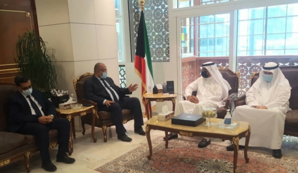 وزير التخطيط يبحث مع وزير المالية الكويتي فرص الاستثمار في اليمن