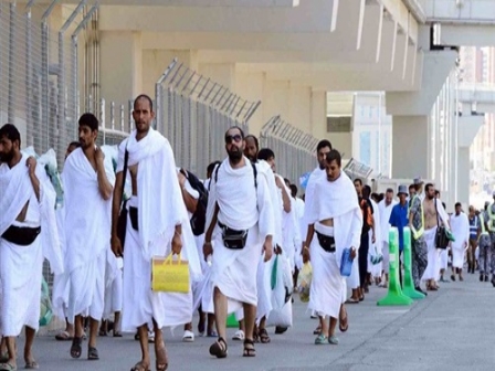 2000 حاج وحاجة من اليمن مشمولين بتوجيه الملك سلمان يتوافدون الى المشاعر المقدسة