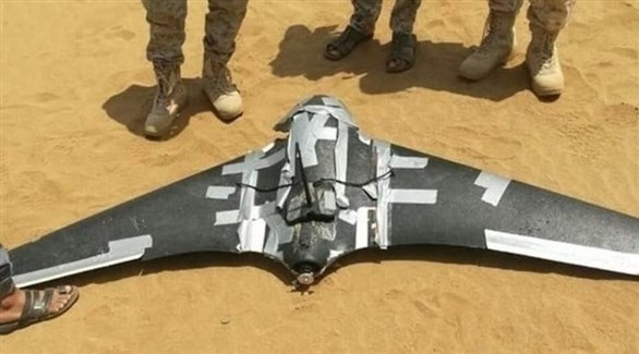 إسقاط طائرة مسيرة لميليشيا الحوثي بصعدة