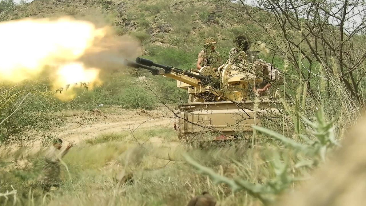 قوات الجيش الوطني تشدد الخناق على المليشيا الحوثية في جبهة رازح