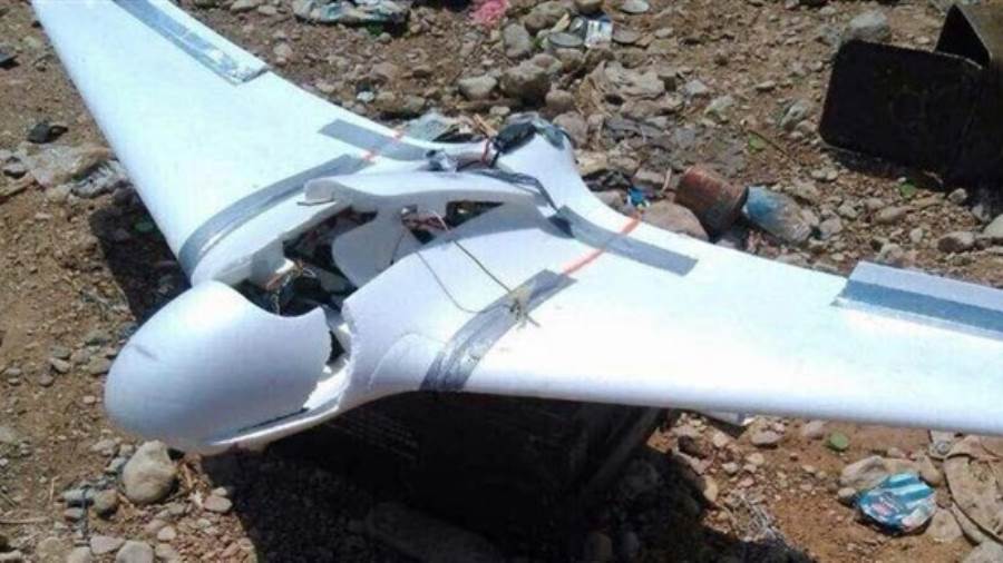 إسقاط طائرة مفخخة للحوثيين في محافظة الجوف