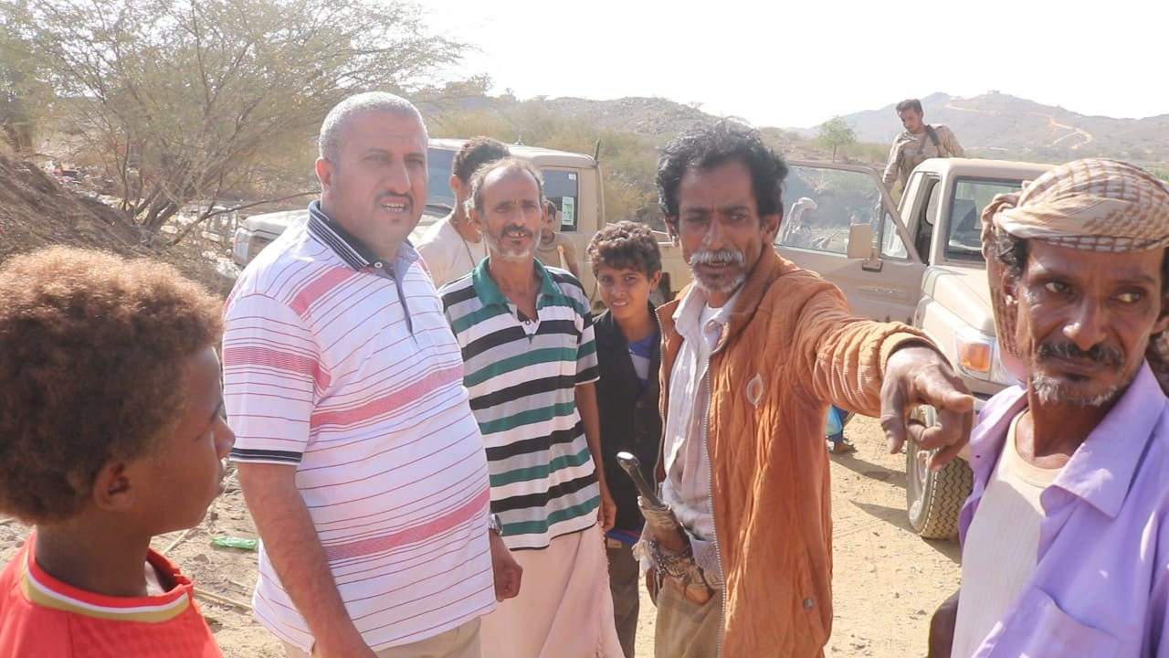 وكيل محافظة حجة يطلع على الاضرار التي تعرضت لها قرية شليلة اثر الهجوم الصاروخي للمليشيا ..«تفاصيل»