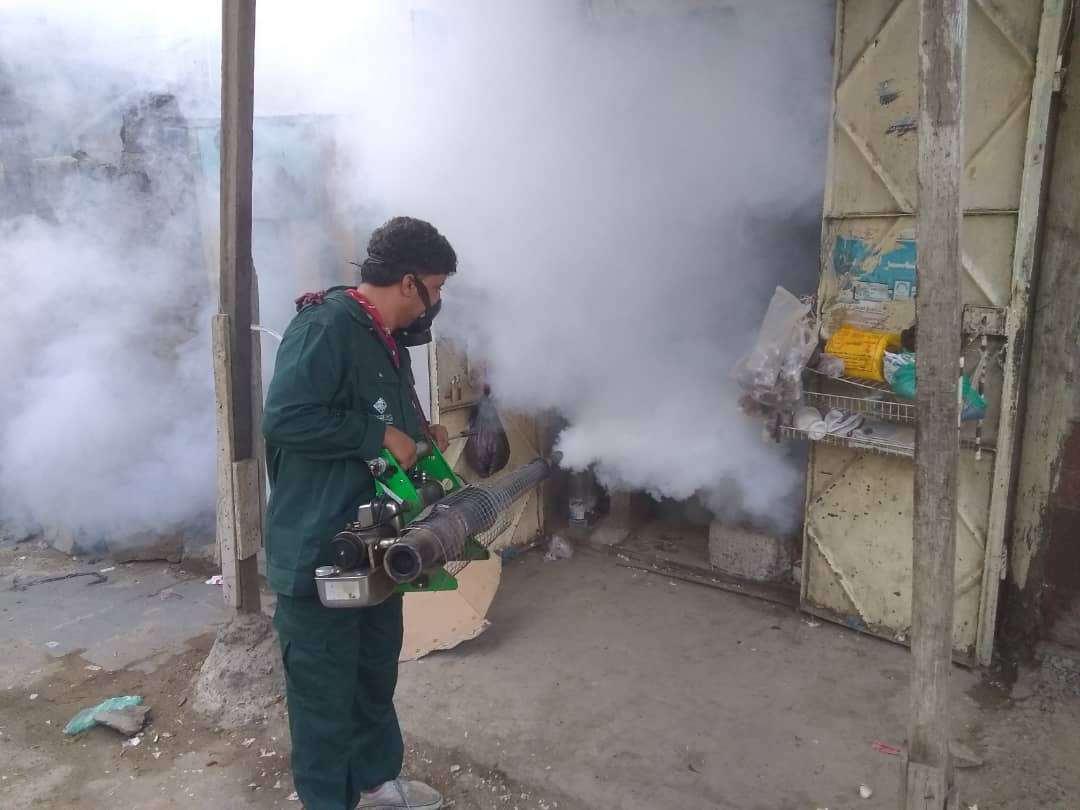 وزارة الصحة تختتم حملة التدخلات لمكافحة حمى الضنك في تعز