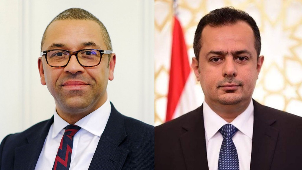 رئيس الوزراء يتلقى اتصالا هاتفيا من وزير الشرق الأوسط البريطاني