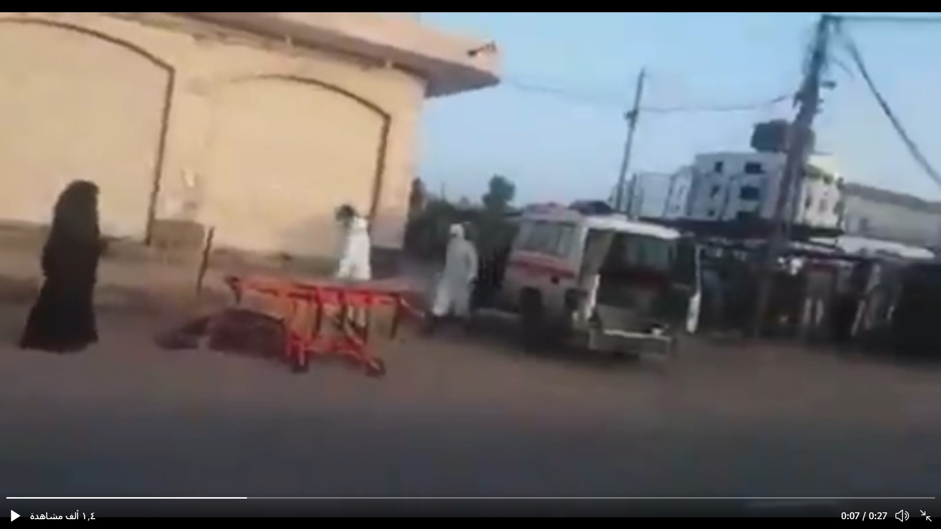 شاهد بالفيديو ..سقوط مواطن في صنعاء مصاب بكورونا