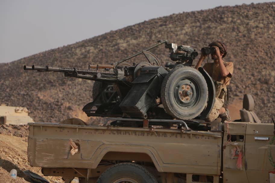 الميليشيات الحوثية تتكبد خسائر فادحة شرق الحزم بالجوف