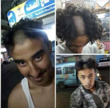 شاهد.. العقوبة الجديدة التي نفذها الحوثيون امس بحق شباب صنعاء المحتفلين بعيد الحب..! (صور)