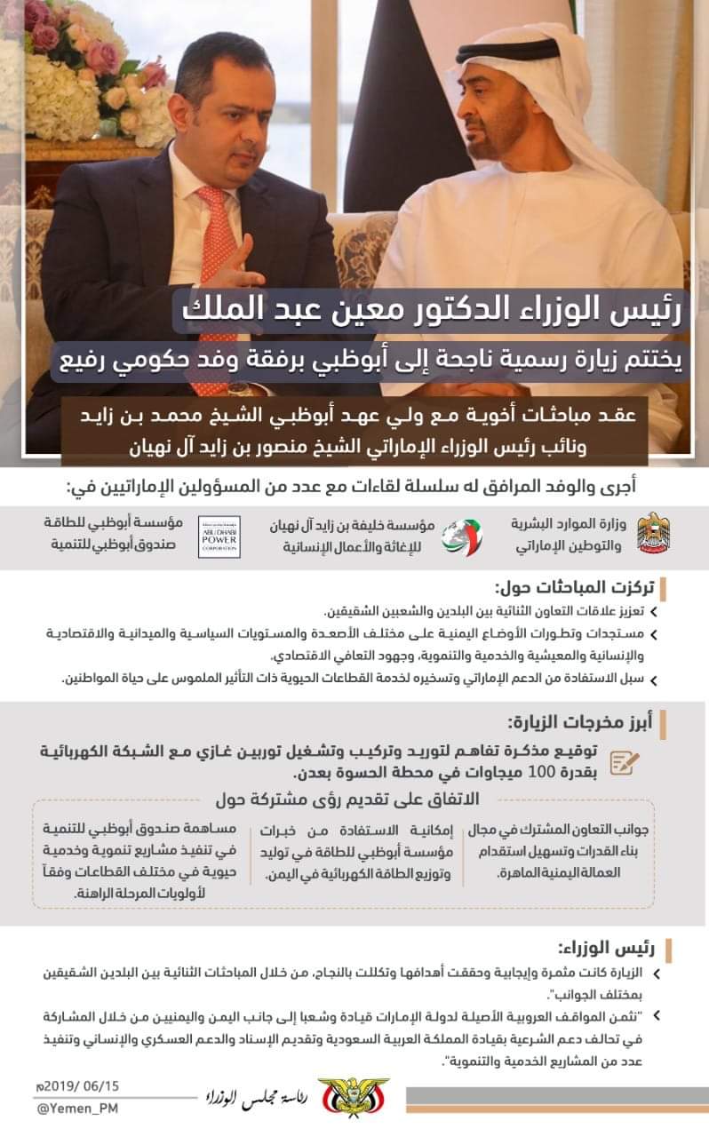 نص الكامل للقاء الخاص مع رئيس الوزراء معين عبد الملك على قناة سكاي نيوز عربية
