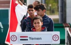 منتخب اليمن يشارك في نهائيات اسيا للتنس