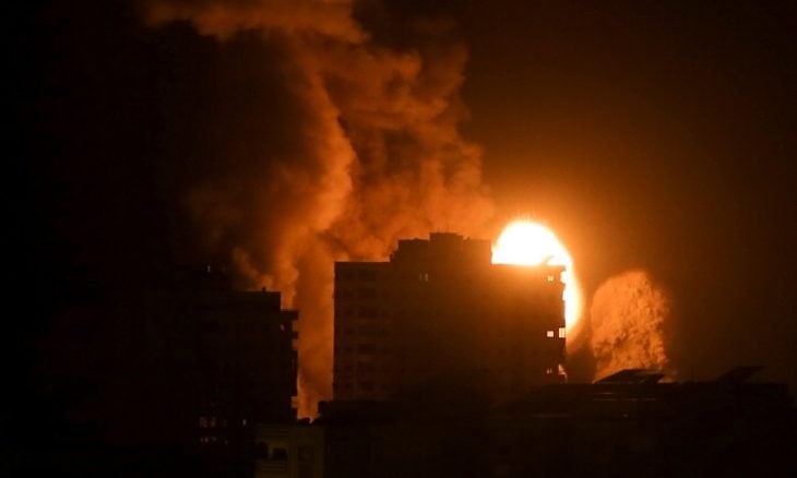 المقاومة الفلسطينية تقصف مستوطنات غلاف غزة برشقات صاروخية