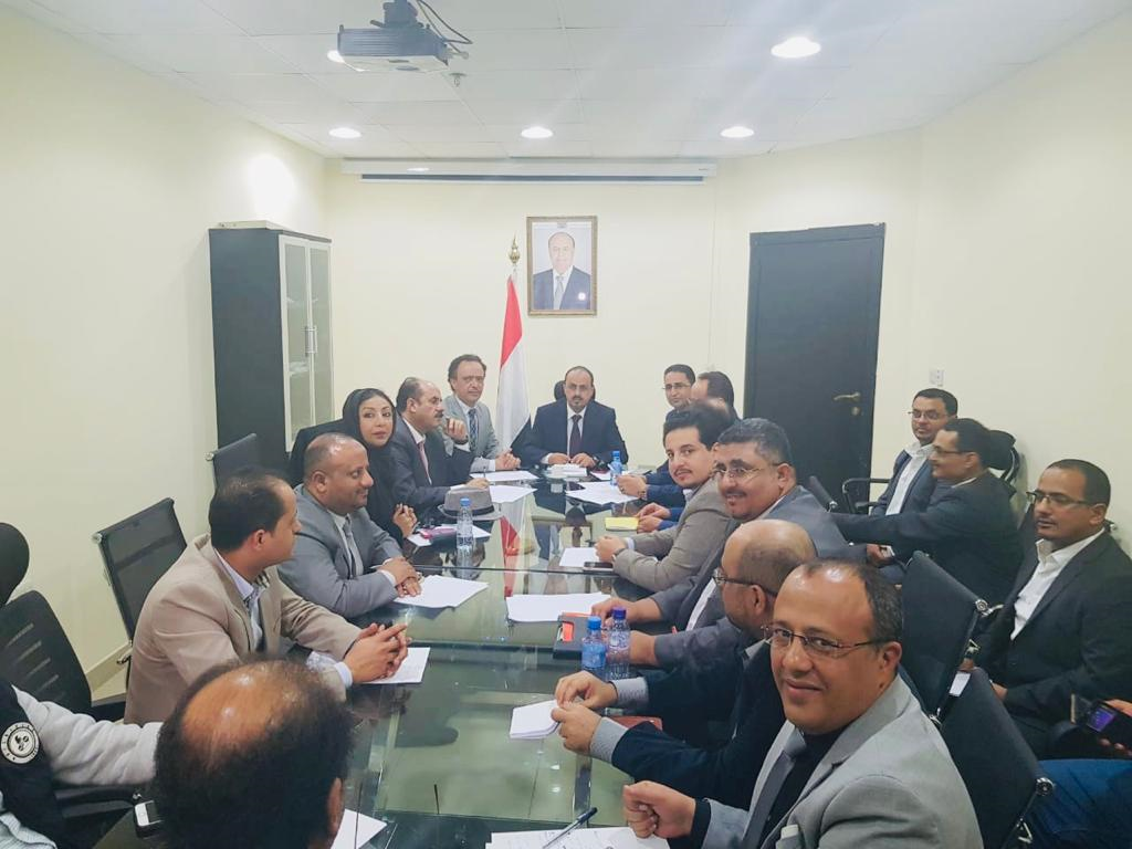 وزير الإعلام يرأس أجتماعاً موسعاً لمناقشة الخطط الإعلامية المستقبلية للوزارة ..«تفاصيل»