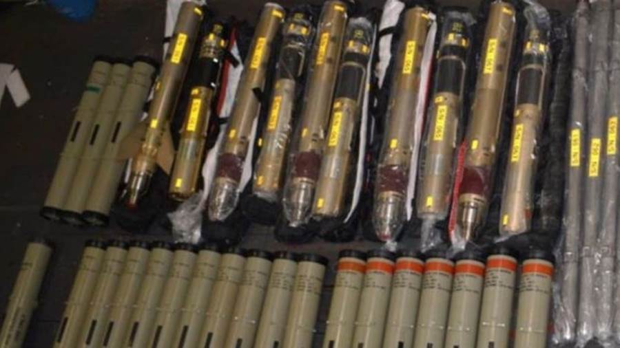 واشنطن تكشف عدد الصواريخ التي تم ضبطها قبل وصولها الى الحوثيين