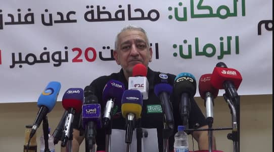 عدن .. "مسام"يعقد مؤتمراً صحفياً ويؤكد نزع واتلاف اكثر من 289 الف لغماً زرعتها المليشيا الحوثية