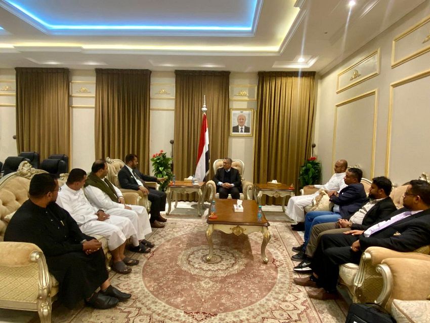 رئيس مجلس الشورى يستقبل عددا من ممثلي اليمن في منتدى الرياض الإنساني الدولي