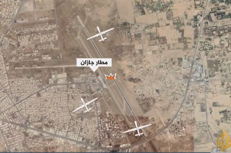 التحالف: إصابة 16 مدنيا باعتراض مسيرة استهدفت مطار الملك عبد الله بجازان