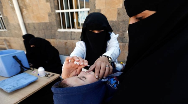 وزارة الصحة تدعو لمساندة حملة التحصين ضد شلل الاطفال