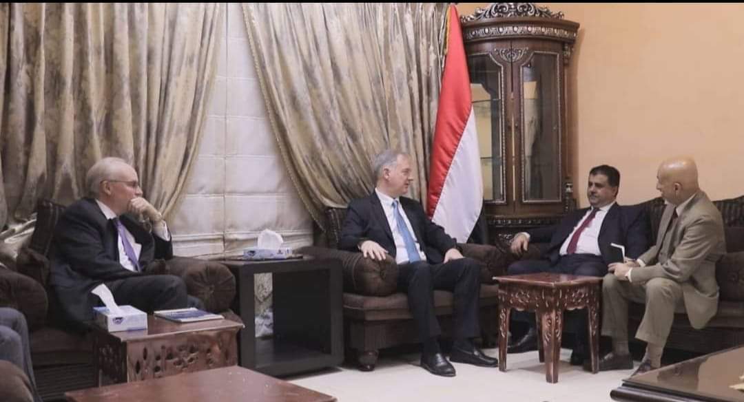 نائب مدير مكتب رئاسة الجمهورية يلتقي نائب مساعد وزير الخارجية الأمريكي