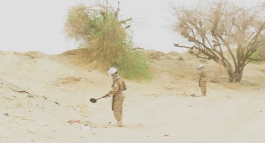 خلال الأسبوع الثاني من الشهر الجاري : “مسام” ينتزع 105 لغما أرضيا زرعتها مليشيا الحوثي