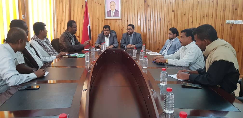 أمين عام محلي المهرة يبحث مع نائب وزير الإعلام سبل الأرتقاء بأداء وسائل الإعلام بالمحافظة ..«تفاصيل»