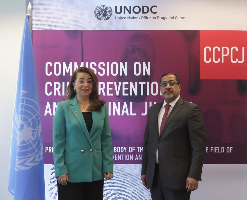 بحث التعاون بين اليمن ومكتب الامم المتحدة المعني بالمخدرات والجريمة