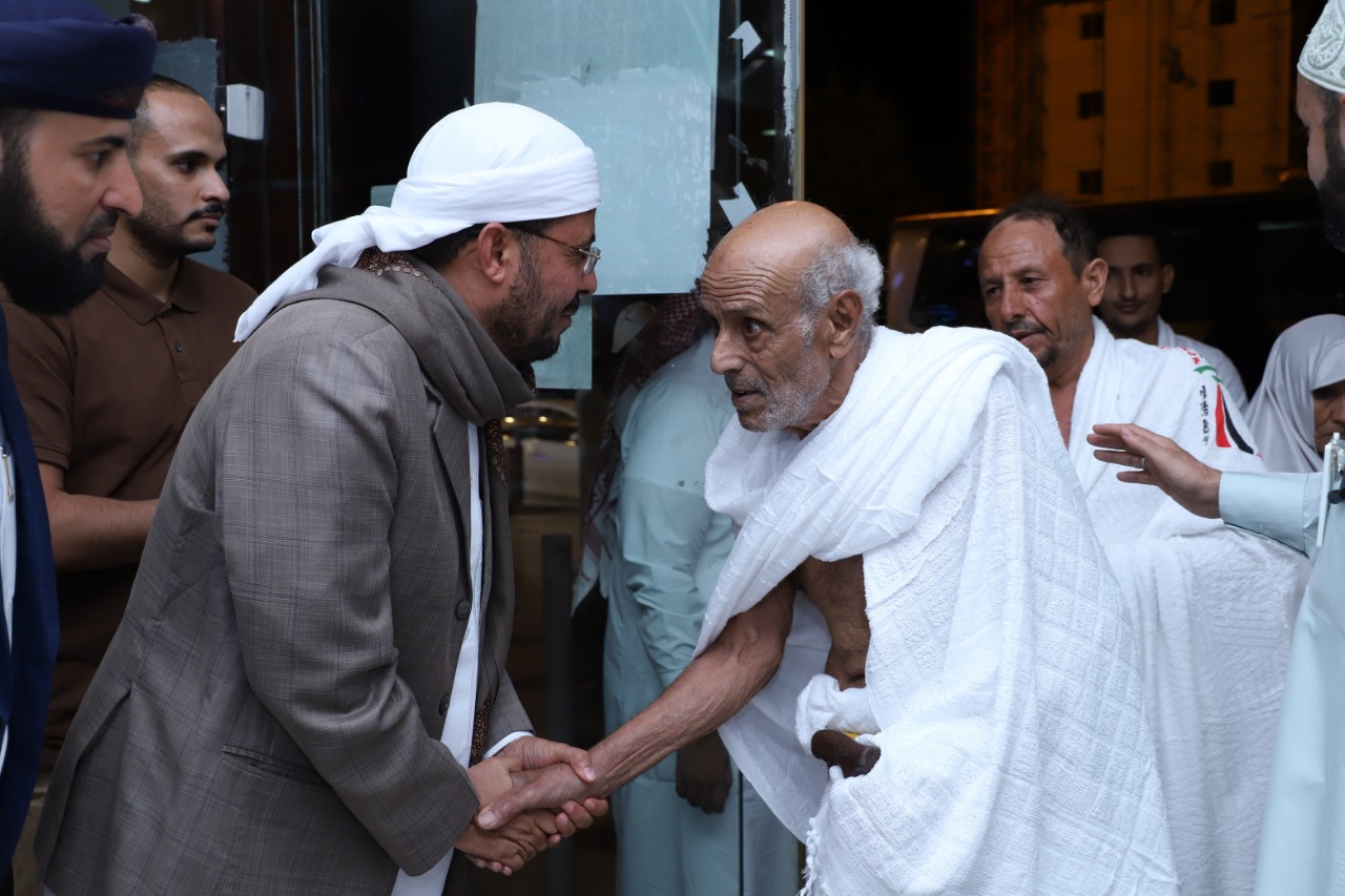 وصول أول فوج من الحجاج اليمنيين الى مكة المكرمة