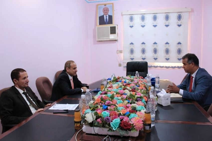وزير التعليم العالي والفني يبحث مع سفير ليبيا تطوير العلاقات الثقافية بين البلدين