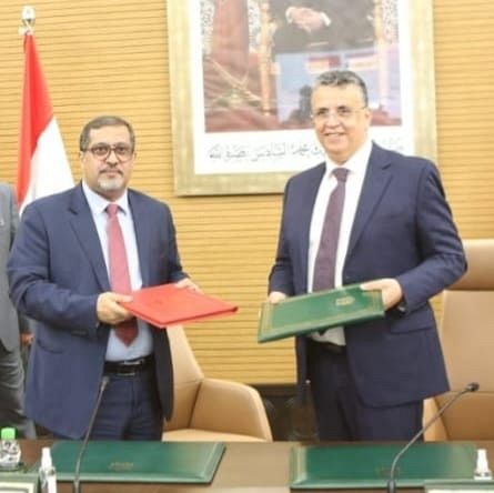 التوقيع على برتوكول للتعاون القضائي بين اليمن والمغرب