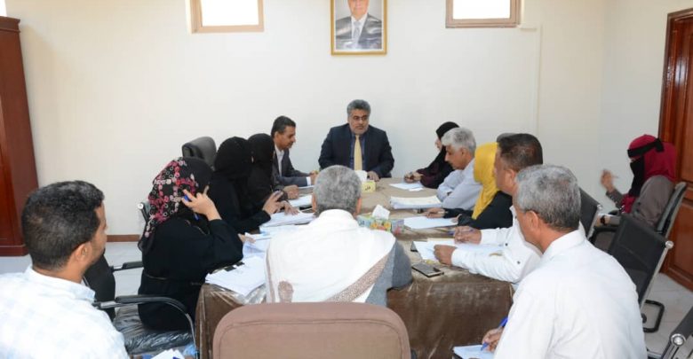 إجتماع موسع بعدن يناقش مستوى تنفيذ مشاريع المنظمات الدولية في اليمن