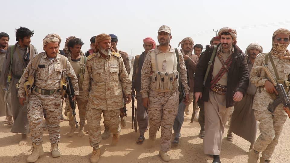 شاهد اول فيديو لقائد عسكري بارز من نهم يدحض مزاعم الحوثيين بالسيطرة عليها