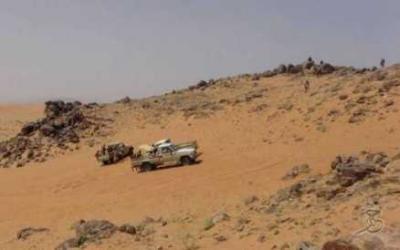 الجوف.. القوات الحكومية تفشل محاولة تسلل حوثية في بير المرازيق