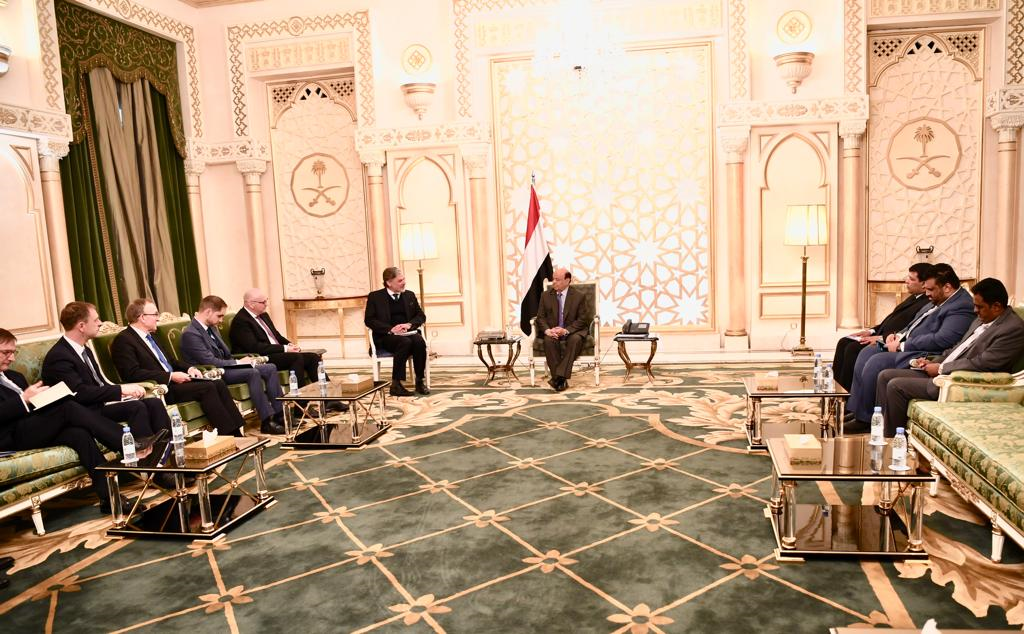 رئيس الجمهورية يشيد بمستوى العلاقة والتعاون بين اليمن وألمانيا ..«تفاصيل»